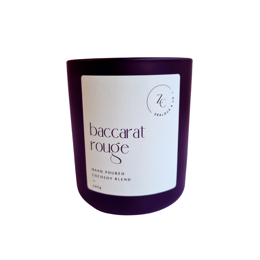 Baccarat Rouge Candle