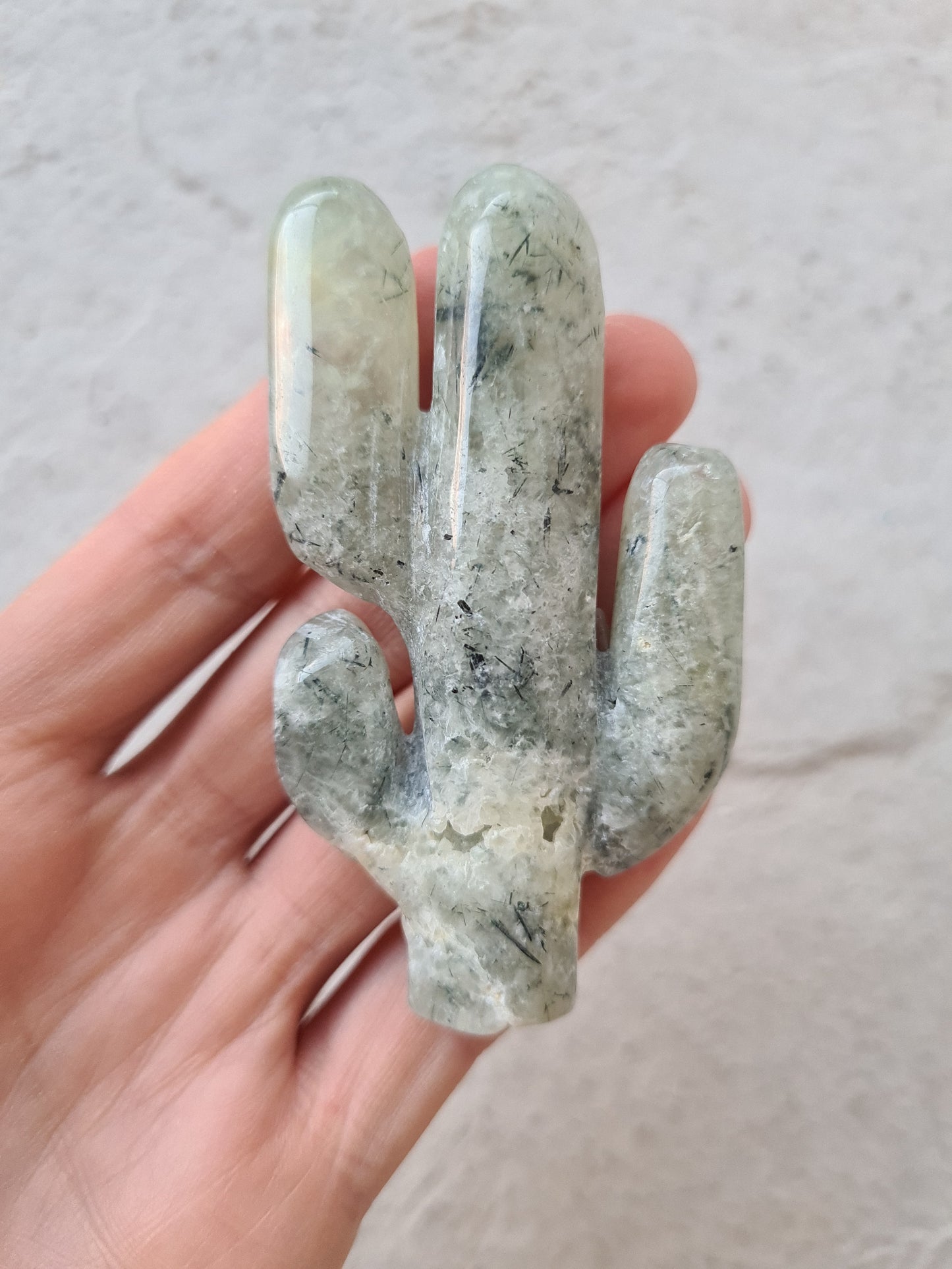 Prehnite Cactus 3