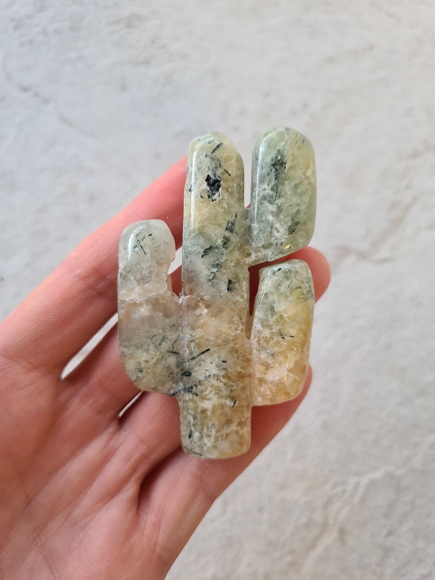 Prehnite Cactus 1