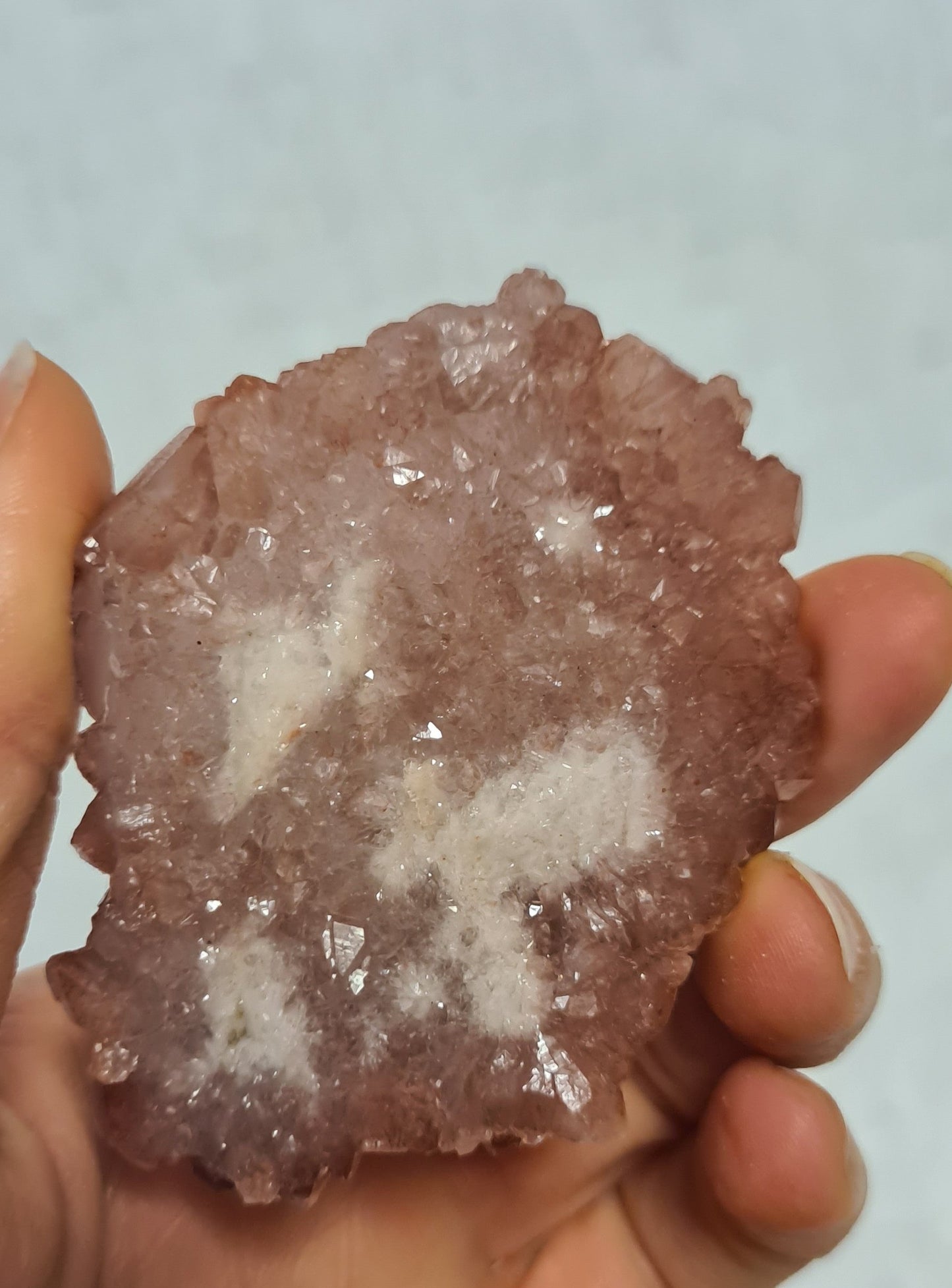 Hematoid Quartz Cluster