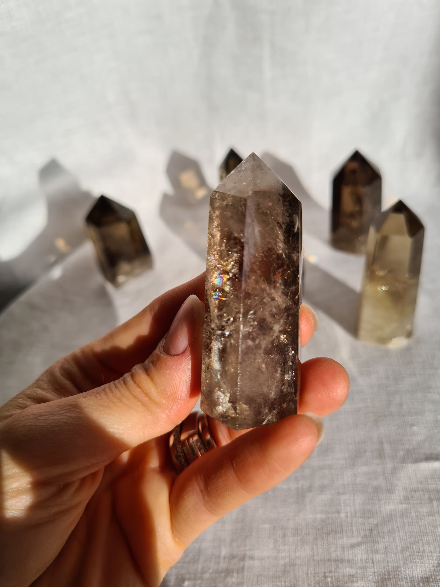 Smokey Quartz Points