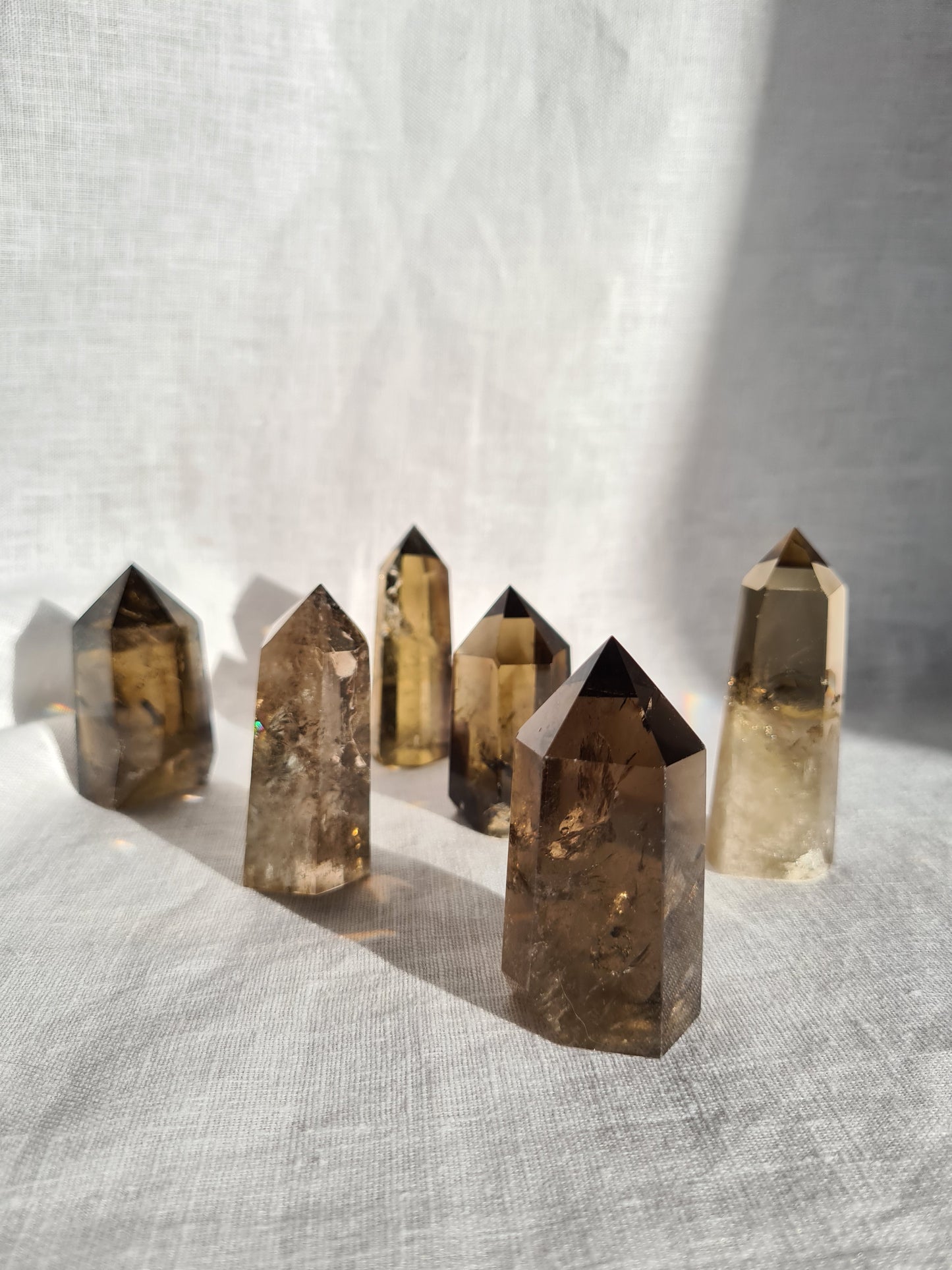 Smokey Quartz Points
