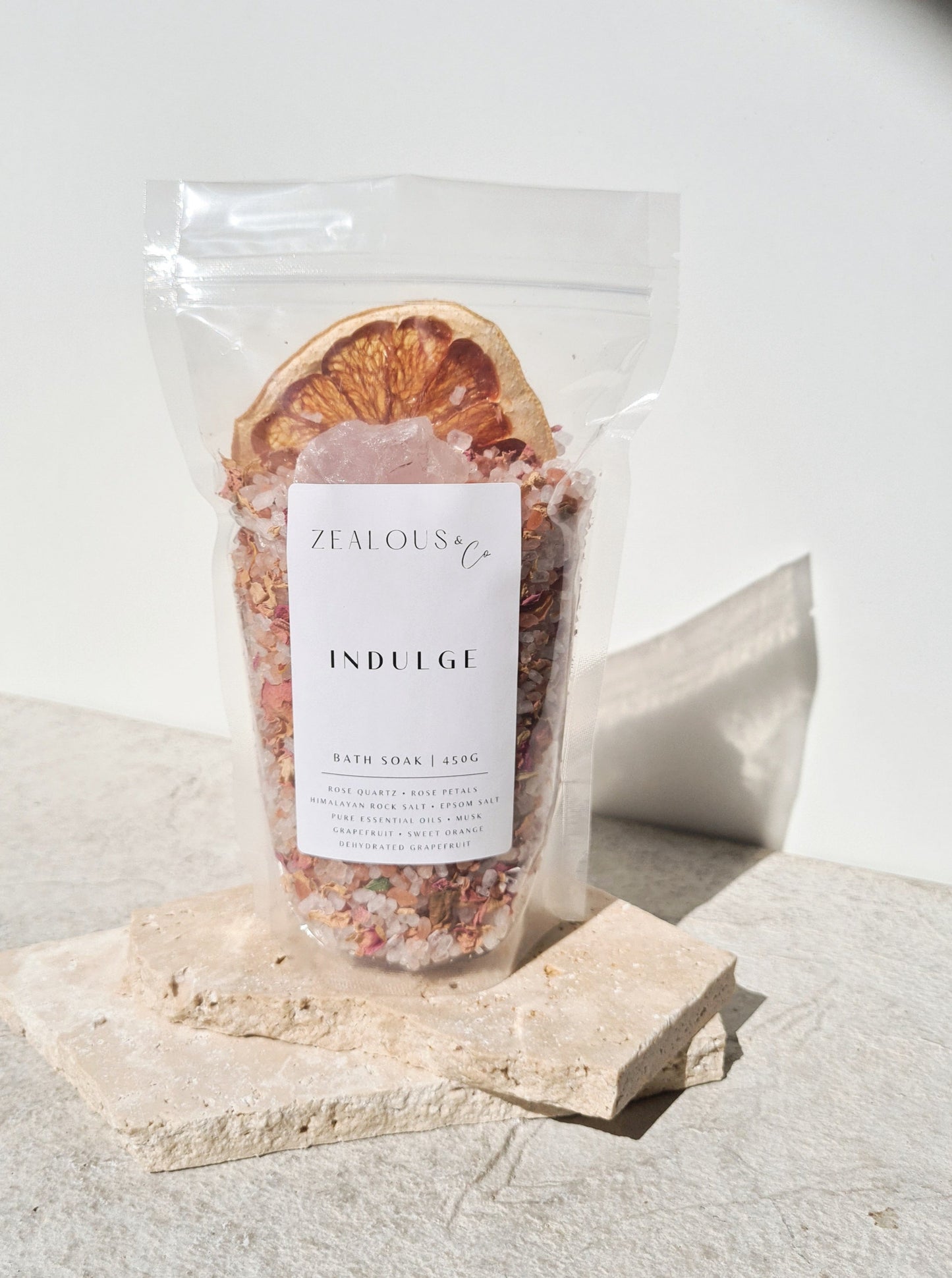Indulge Bath Salt Soak 450g