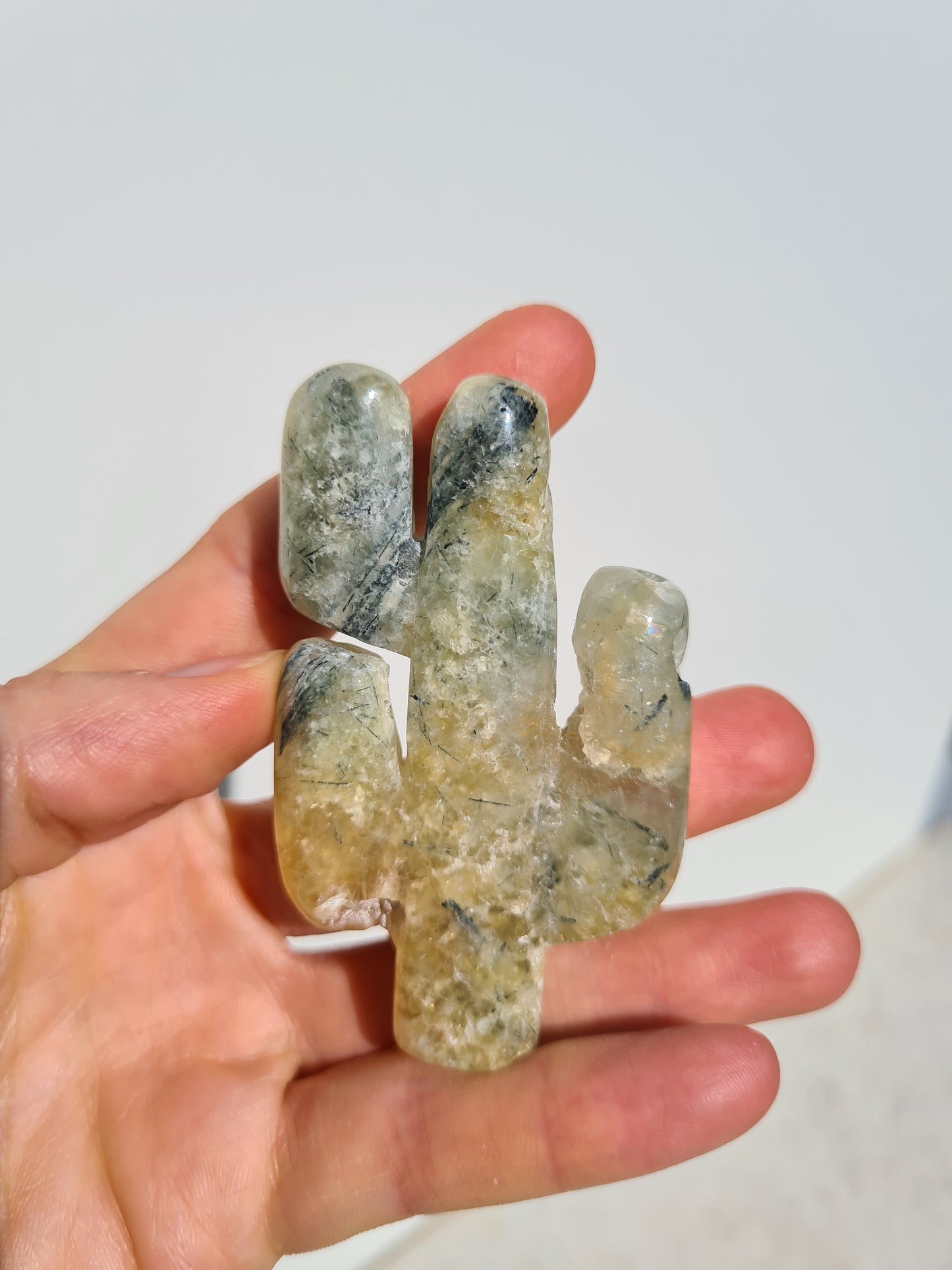 Prehnite Cactus 1