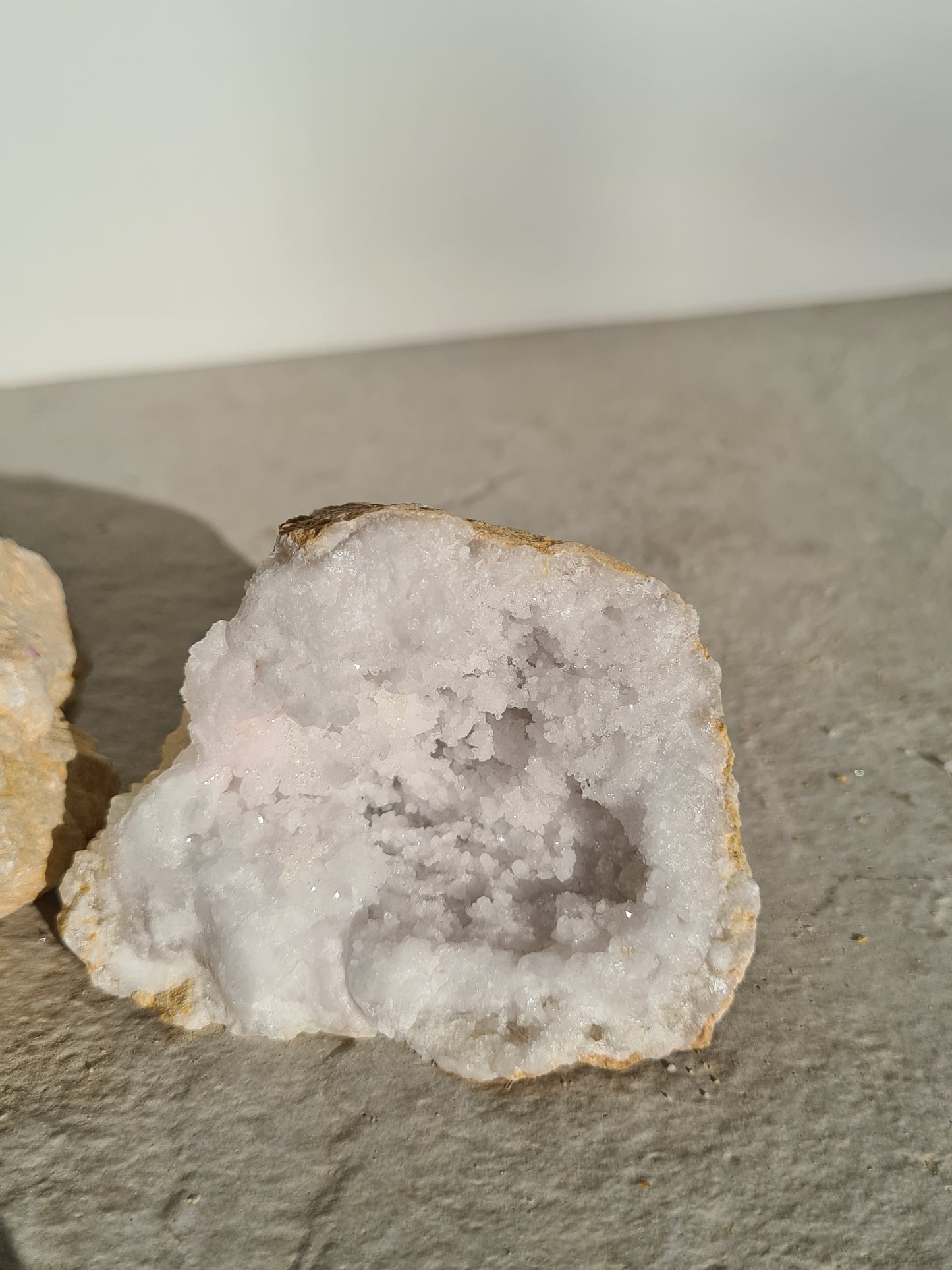 Moroccan Quartz Geode Pair 14