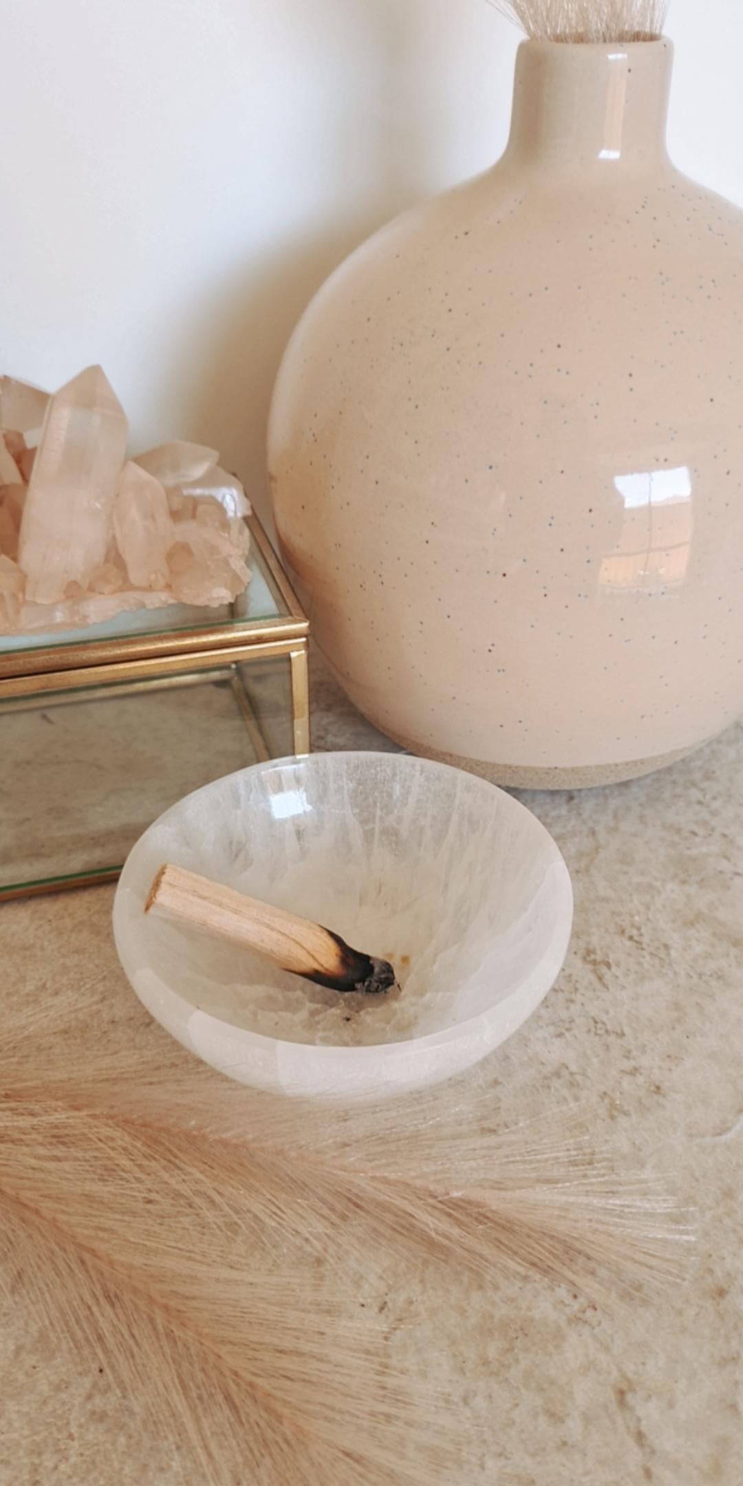 Selenite Bowl