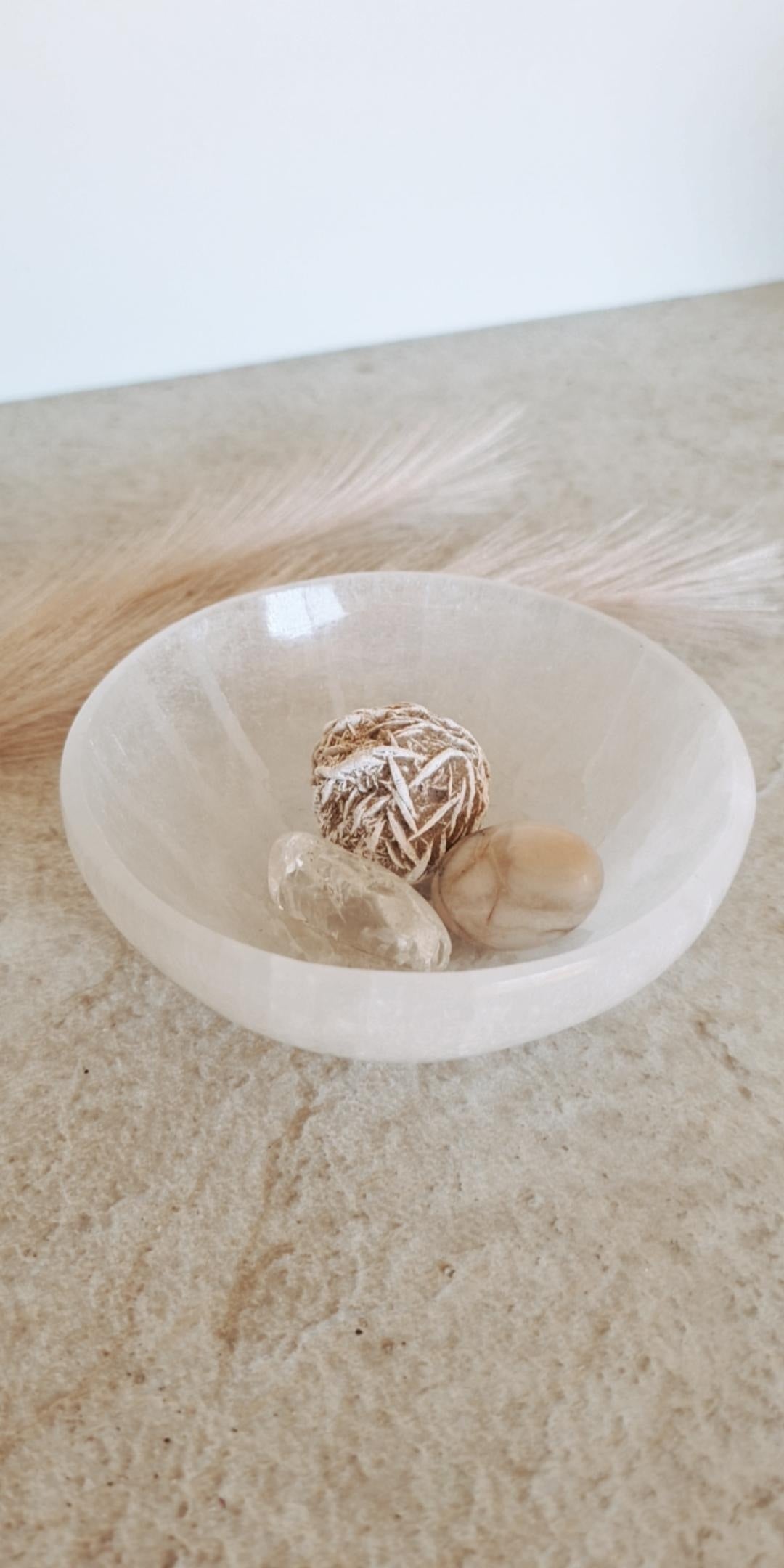 Selenite Bowl