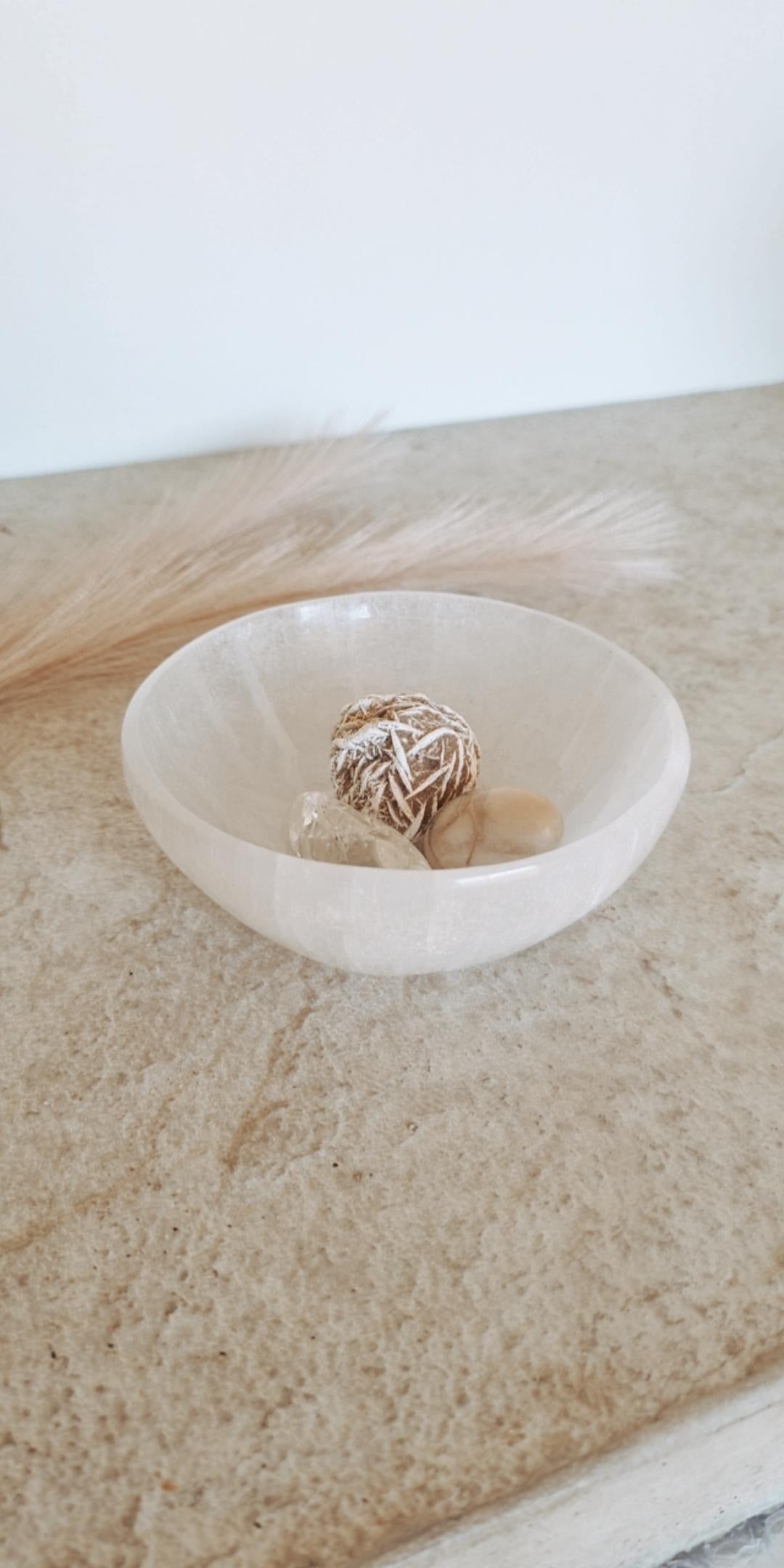 Selenite Bowl