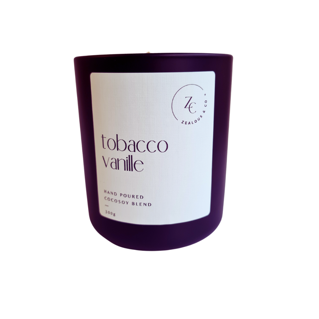 Tobacco Vanille Candle Zealous Co