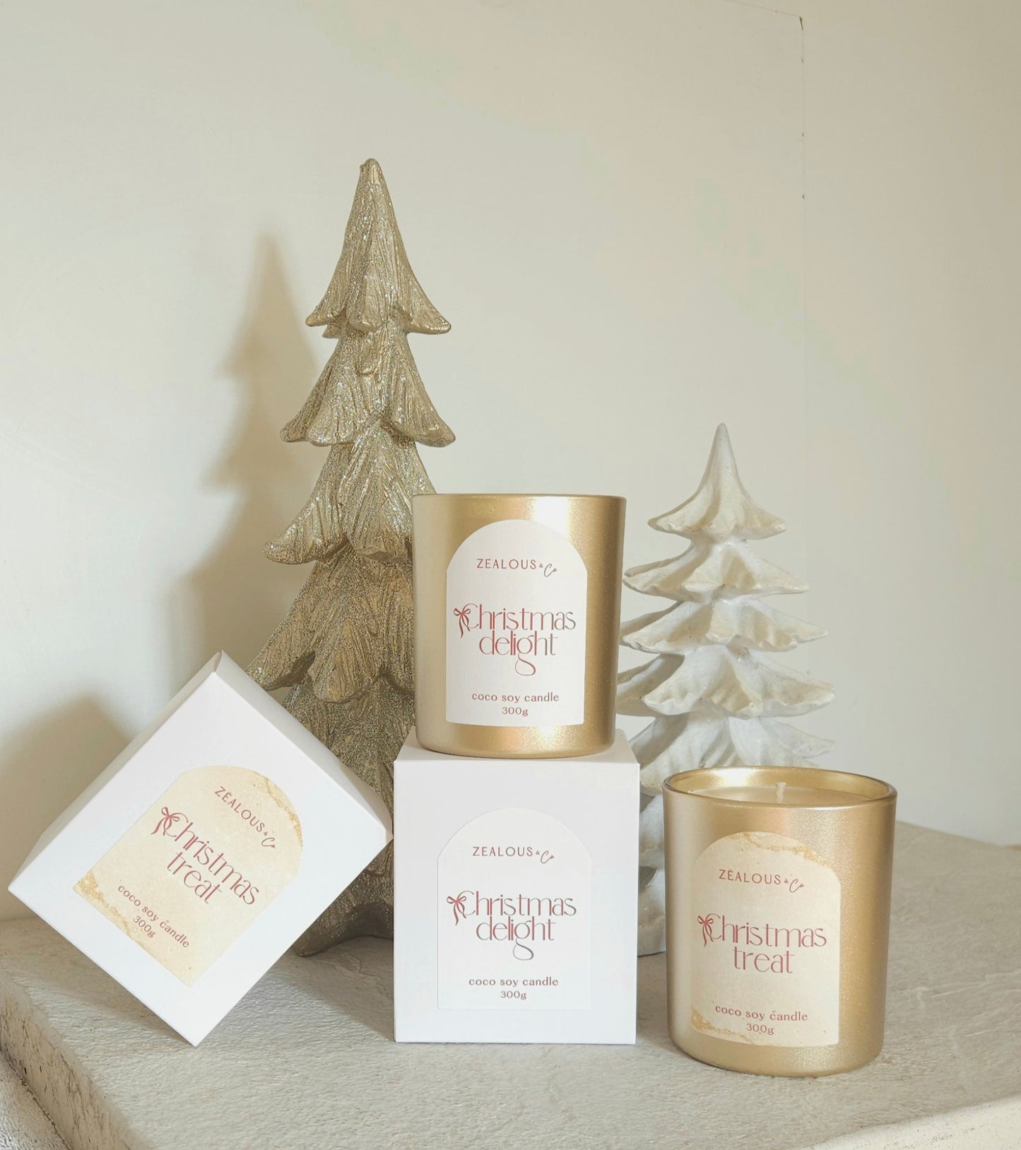 Christmas Treat 300g candle