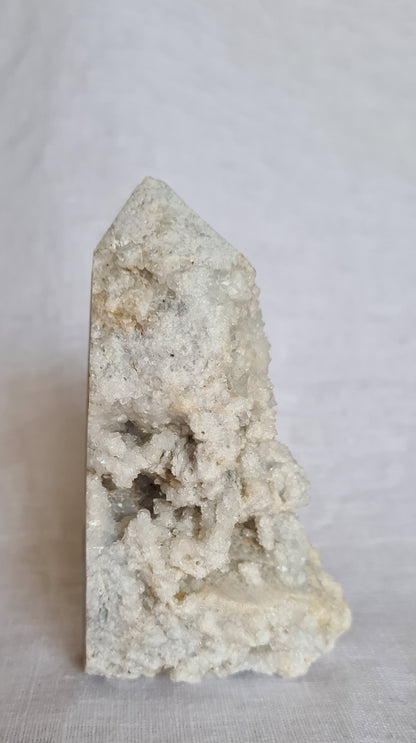 Clear Quartz Cluster Tower