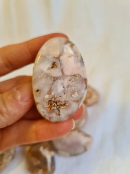 Cherry Blossom 'Flower' Agate Tumble